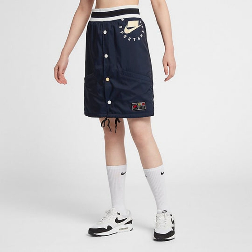 NIKE Snap Button Front Skirt